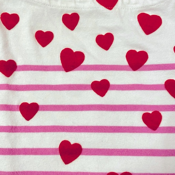 Boden Hearts and Stripes and Holiday floral aplique Breton bundle - Picture 2 of 7